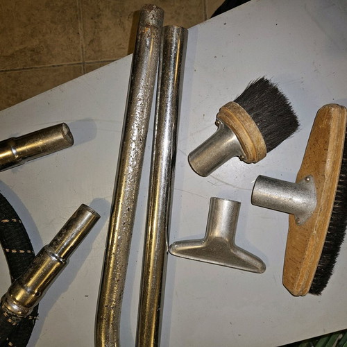 Vintage Hugin D4 electric vacuum used, Swedish made