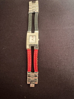 Tommy Hilfiger Westport 1780068 watch like new, women's, blue and red