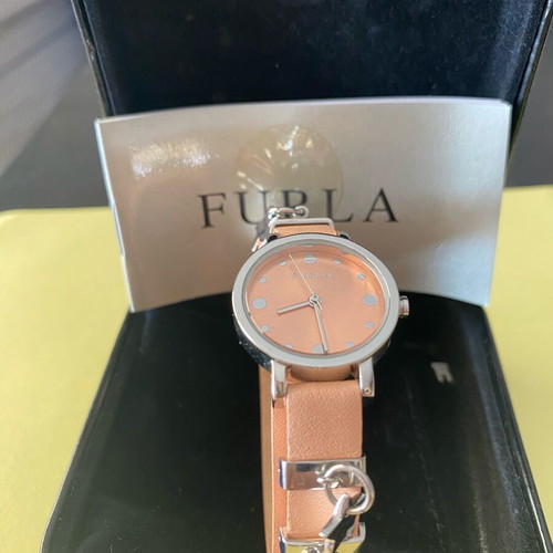 Furla watch like new, women's, battery required