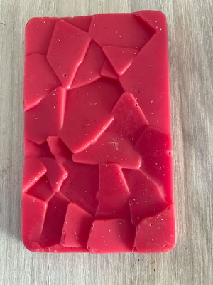 Waxmelts strawberry scent, new, soy wax bars