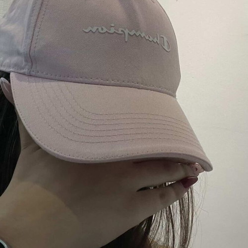 Champion hat pink like new, adjustable