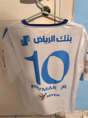 Al-Hilal Neymar Large jersey new with stitched badge