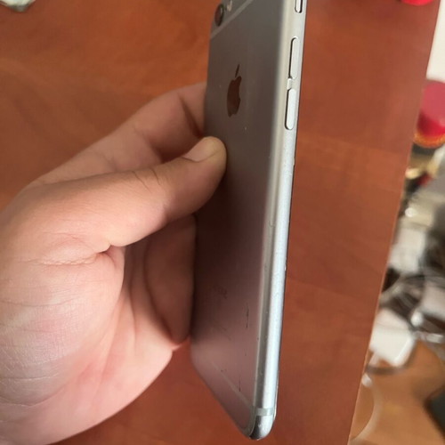 iPhone 6s used with front crack, silver, 16GB