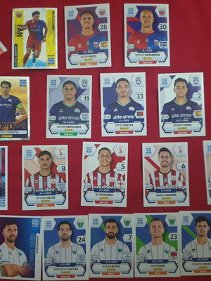 Super League Panini αυτοκόλλητα καινούργια 19 τεμάχια 2025-2026