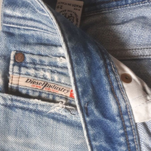 Diesel jeans used, size 29W, blue
