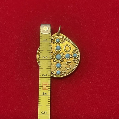 Silver 925 gold-plated pendant