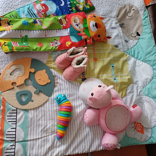 Fisher-Price Baby Playset and Activity Mat like new