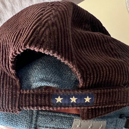 New Man winter hat like new, brown, size 2