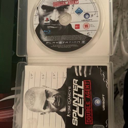 Splinter Cell Double Agent PlayStation 3 like new