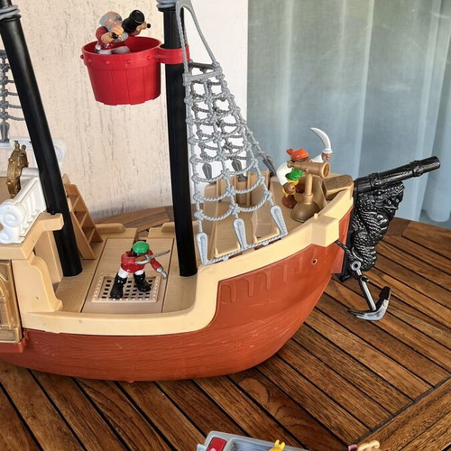 Fisher Price Great Adventures Pirate Ship 77043 toy