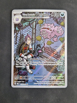 Team Rockets Weezing 199/182 new Destined Rivals
