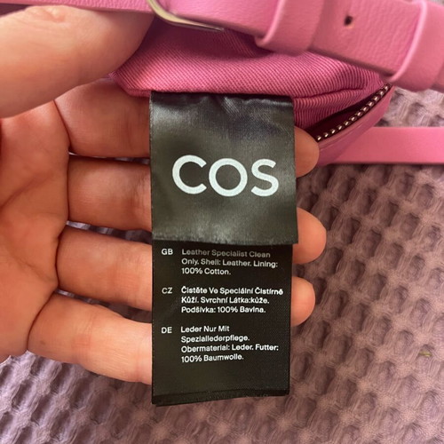 Cos shoulder bag pink like new