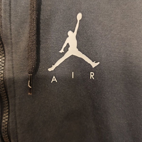 Jordan men's jacket large, like new, dark blue