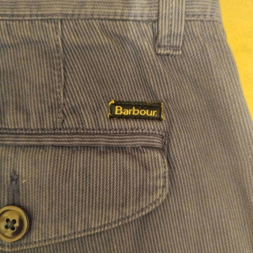 Barbour men's shorts blue size M like new