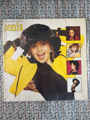 Everybody Knows vinyl record by Sonia used, pop