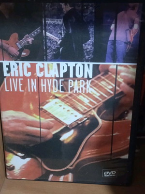 Eric Clapton DVD και CD Live in Hyde Park μεταχειρισμένα, rock
