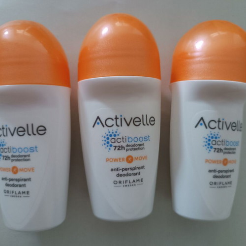 Σύνολο 3 Ρολ-όν Oriflame Activelle Power Move