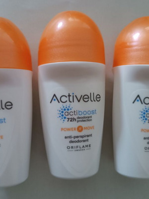 Ρολ-ον Oriflame Activelle Power Move σετ 3 τεμαχίων καινούργιο