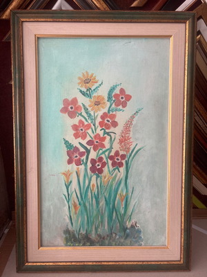 Paintings new, pack of 4, 40x60 handmade
