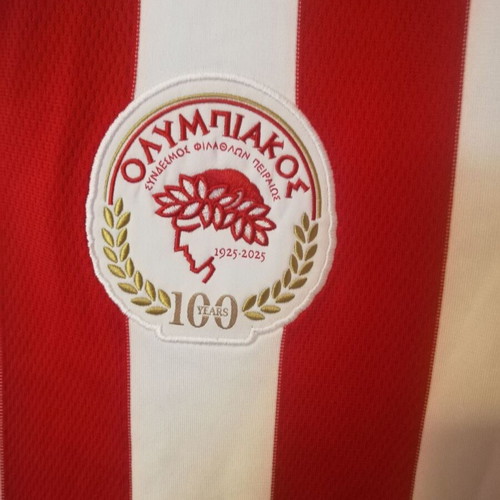 Olympiacos 100 Years Anniversary Jersey Large new, authentic