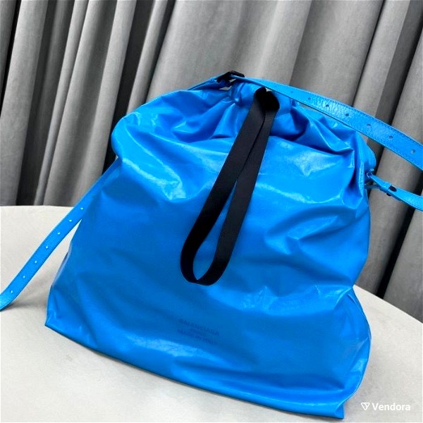 Balenciaga Trash Bag large pouch