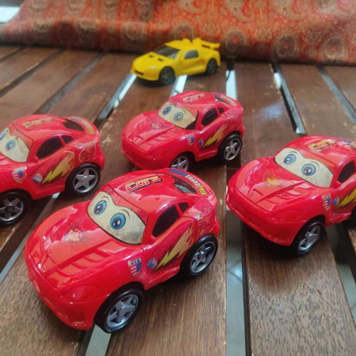 Toy cars used, pack of 9, plastic children's toys