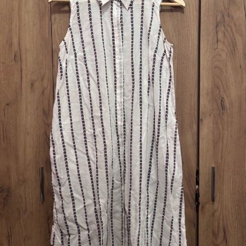 Zara tunic dress like new, white, size XS