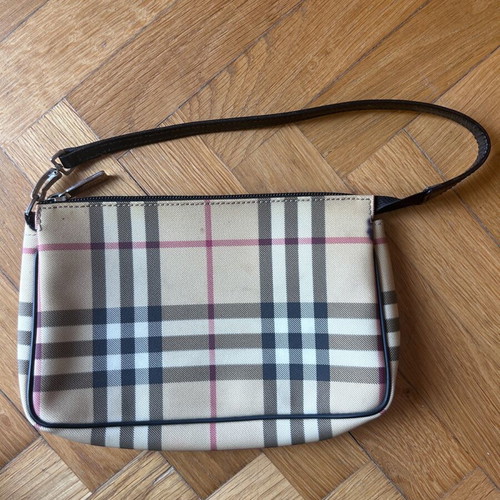 Burberry Nova Check Mini Shoulder Bag beige like new
