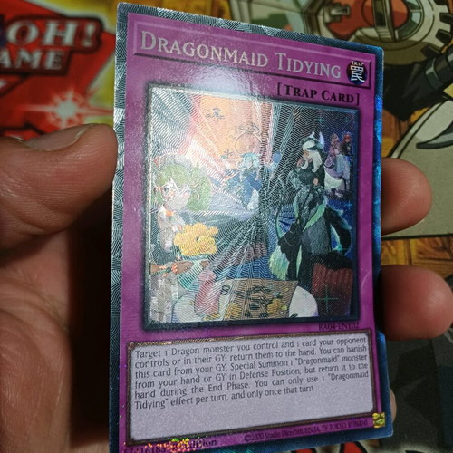 Dragonmaid Tidying Collector's Rare card new