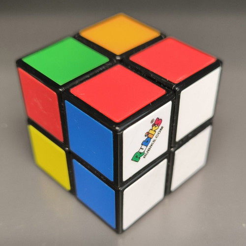 Rubik's Cube 2x2 used, 4.5x4.5x4.5cm Spin Master