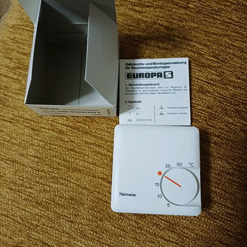 Heimeier room thermostat unused