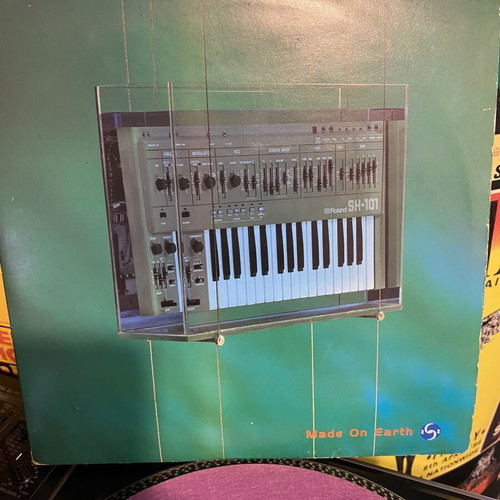 Goa trance vinyl record collection used, 3 discs with minor scratch