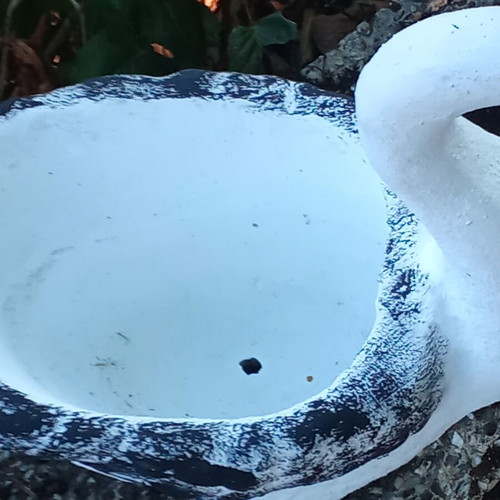 Swan Flower Pot New, Weather Resistant Figurine