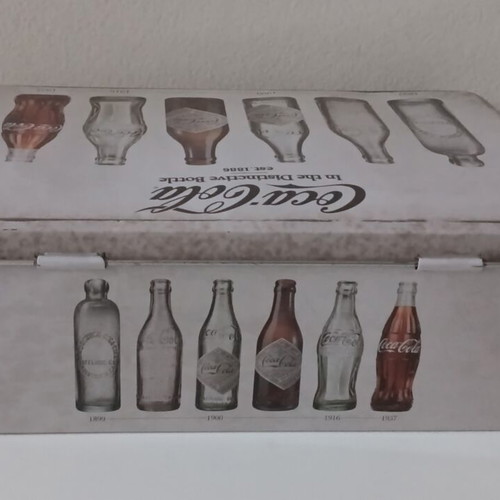 Coca-Cola Collectible Metal Box vintage design like new