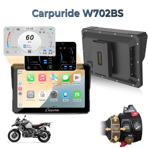 Carpuride W702BS for BMW GS motorcycle
