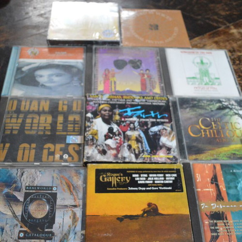 Συλλογή CD με Ethnic World Music και Compilations