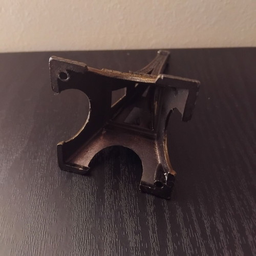 Eiffel Tower metal miniature 11 cm used decorative souvenir