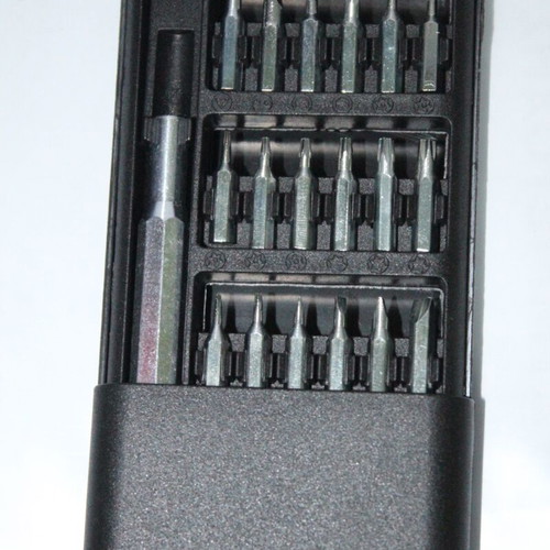 Precision screwdriver set 25-in-1 with 24 magnetic bits new