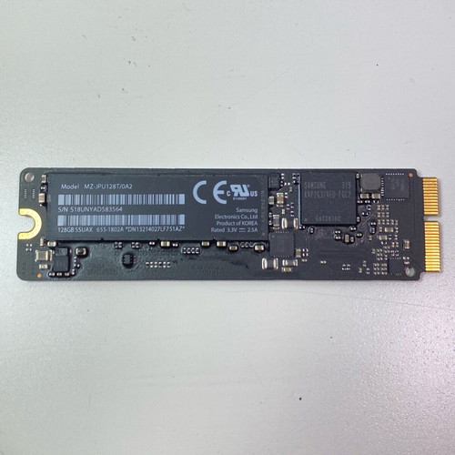 Samsung SSD hard drive from Macbook Air 128GB used
