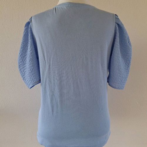 Stradivarius top size M like new, blue turquoise