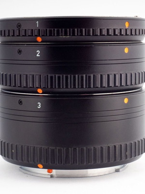 Asahi Pentax Auto Extension Tube Set K for Pentax K-mount cameras