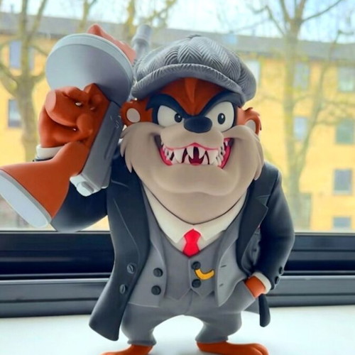 Looney Tunes Taz the Tasmanian Devil figure 40cm like new