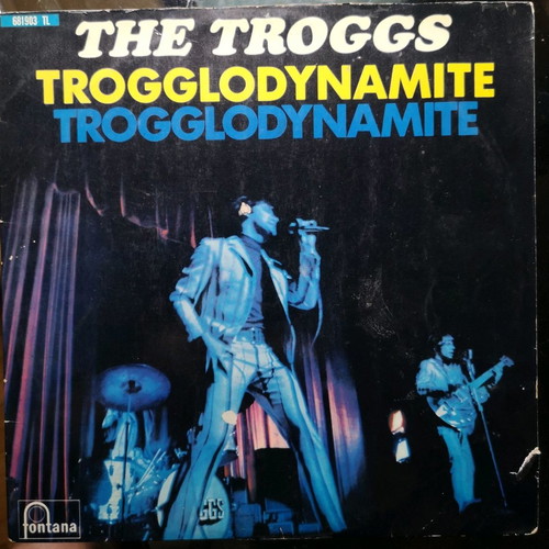 The Troggs Trogglodynamite record used, first Greek edition 1967
