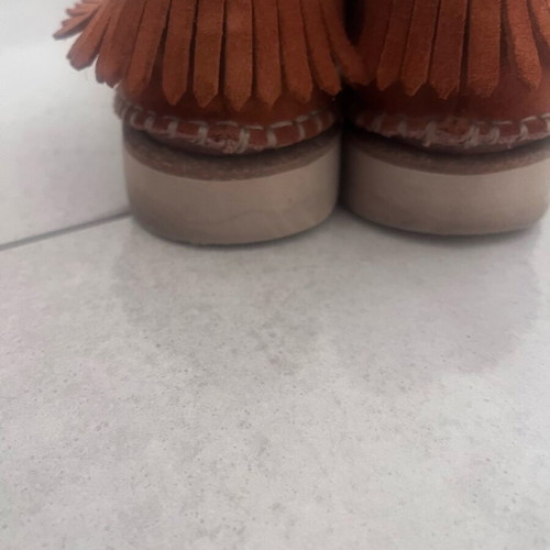 Clarks shoes like new, suede ceramic color, size 38