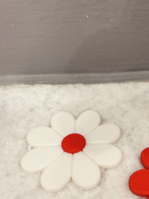 Flower keychain new with 3D printing