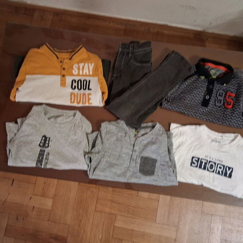Orchestra clothing set used for 6-year-old boy, 7 colorful pieces
