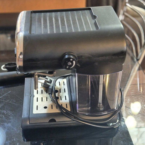Silvercrest espresso machine with steam used