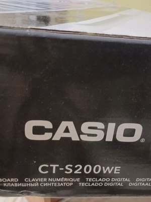 Casio CT-S200WE ηλεκτρικό αρμόνιο-πιάνο με βάση αχρησιμοποίητο