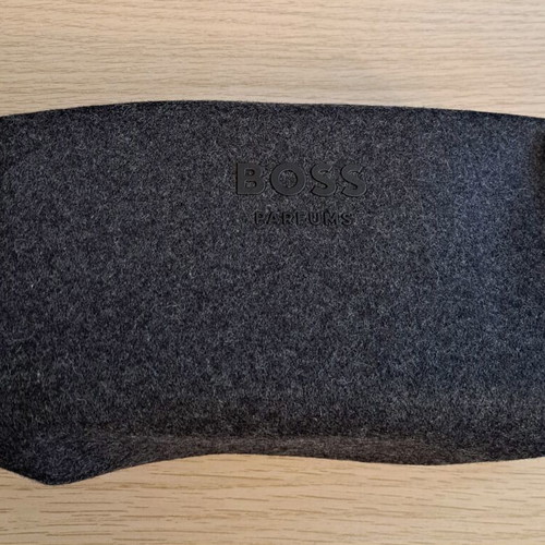 Hugo Boss toiletry bag gray new