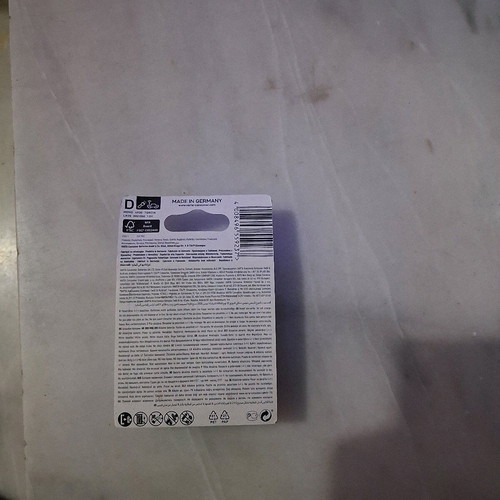 Varta batteries new, 4 packs with D, 9V, AA, AAA types
